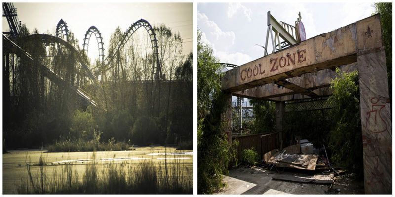 Six Flags New Orleans: Destroyed By Hurricane Katrina, This Theme Park ...