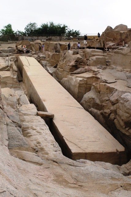 The amazing unfinished 1000-ton Egyptian obelisk which was abandoned by ...