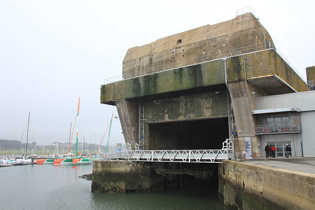 Keroman Submarine Base in France: During WWII it played important role ...