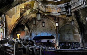 Interior of Woodward Avenue Presbyterian Church