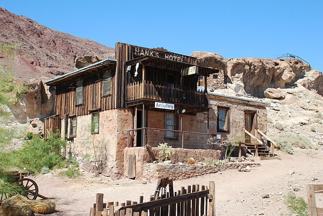 Hank’s Hotel at Calico Ghost Town, California.