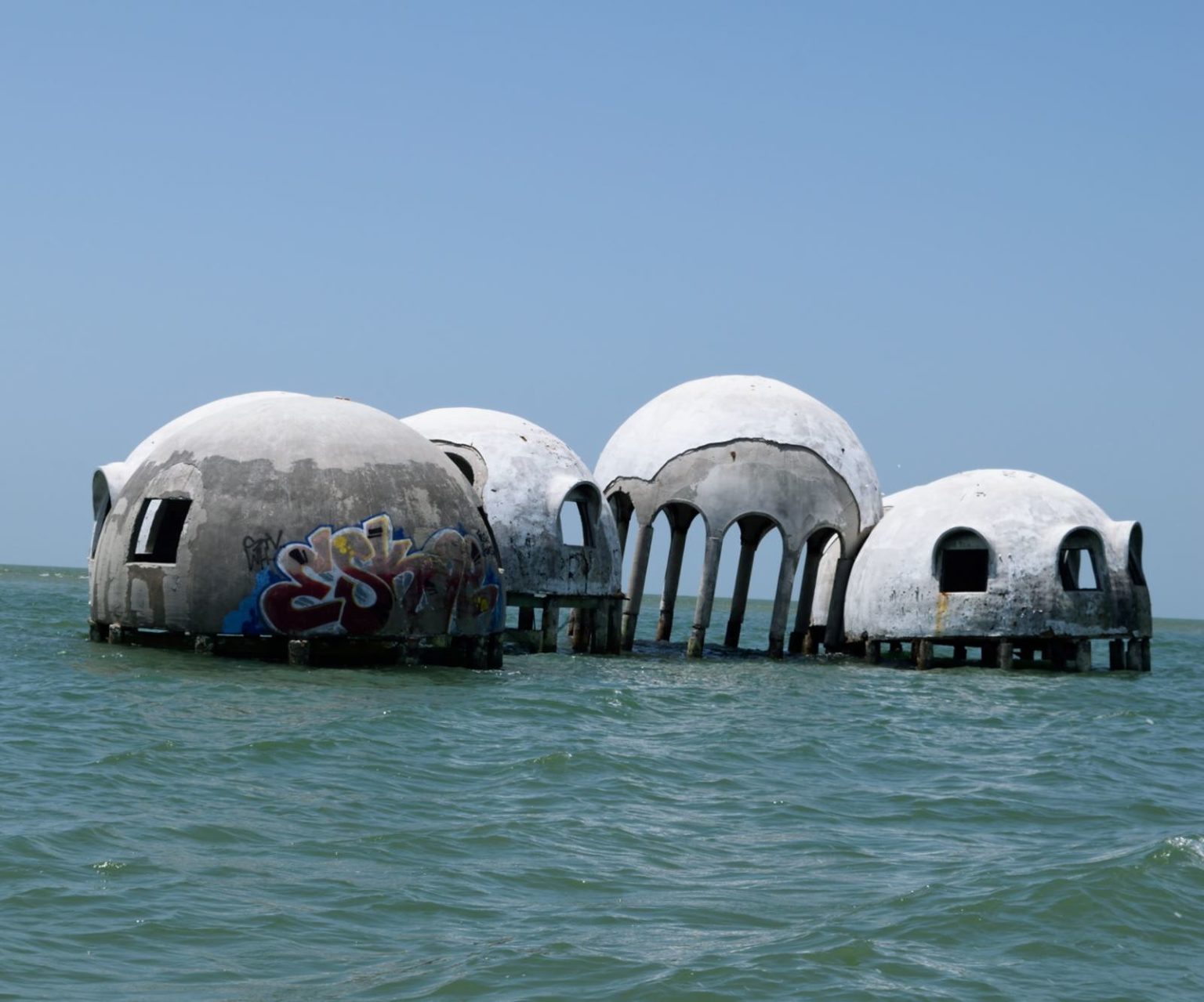 The Abandoned Cape Romano Dome House In Florida Abandoned Spaces