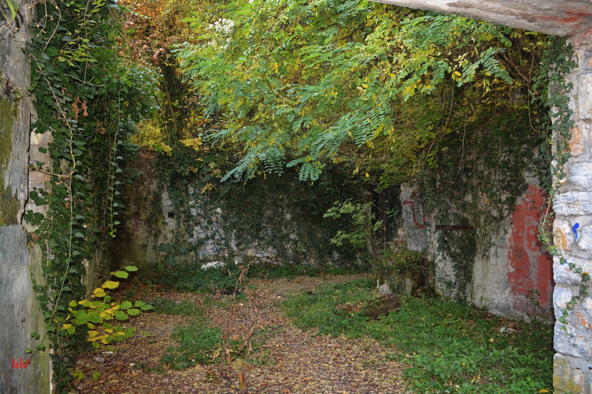 Ruins Of The Villa Rebar Which Once Housed A Croatian Dictator ...