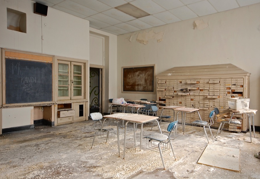 West Philadelphia High School Turned Into An Apartment Building ...