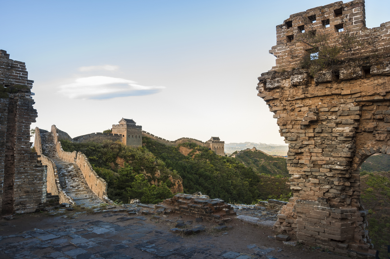 Ruined Paths Of The Great Wall In China Abandoned Spaces
