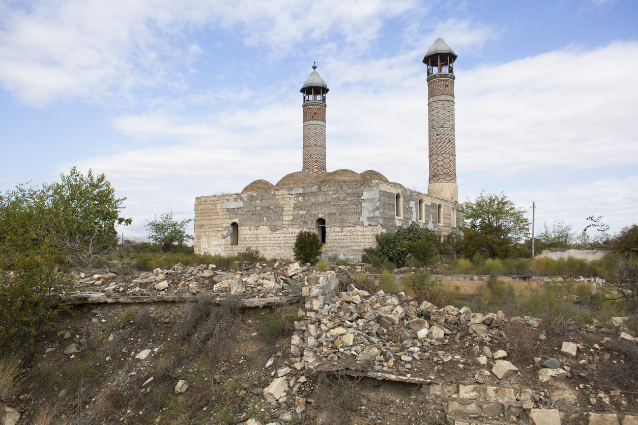 Агдам город в азербайджане фото