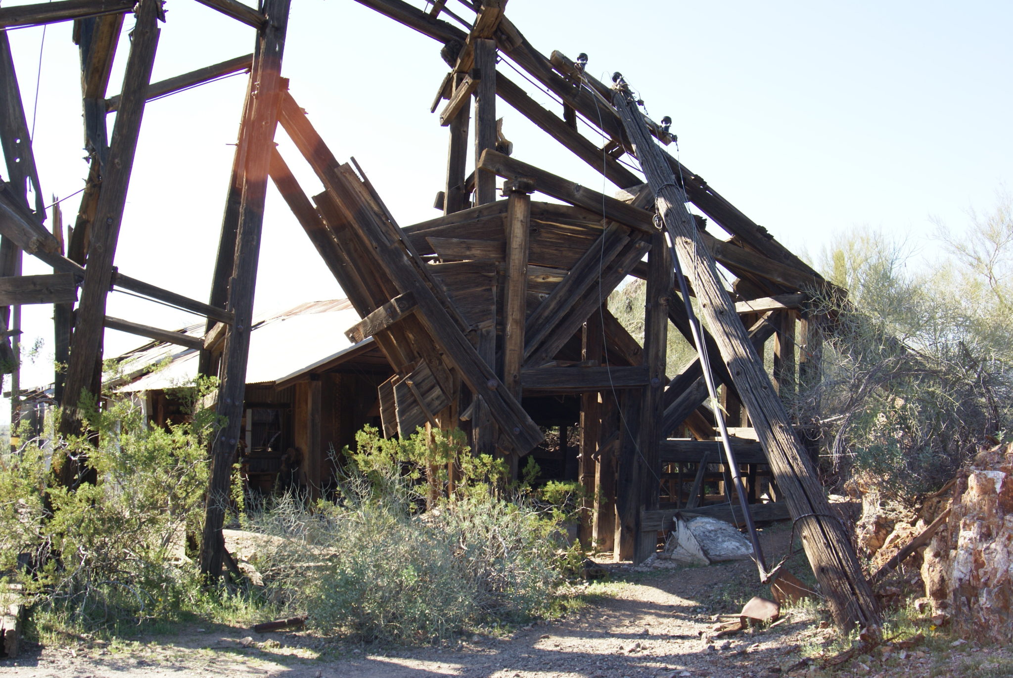 Yuma Arizona mine Ghost Town. Arizona Ghost.