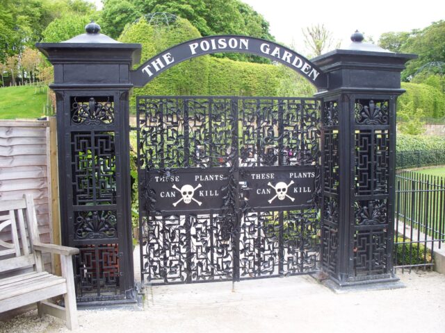 Gate of the Poison Garden.