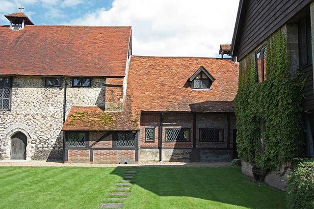 Exterior of Burnham Abbey