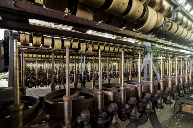 Lonaconing Silk Mill equipment.