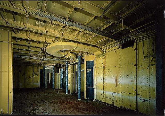 Former restaurant aboard the SS United States