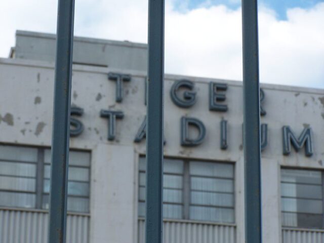 Exterior of Tiger Stadium