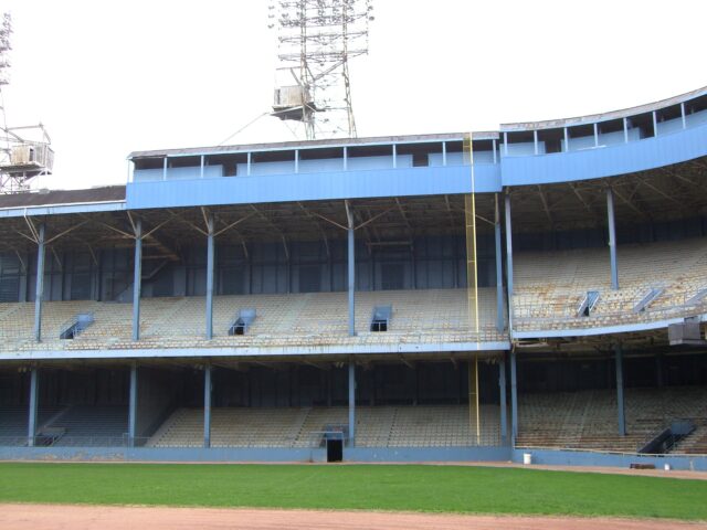 Chairless stands at Tiger Stadium