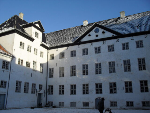 Courtyard at Dragsholm Castle