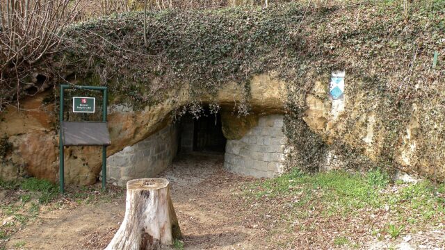 Entrance to an Erdstall tunnel