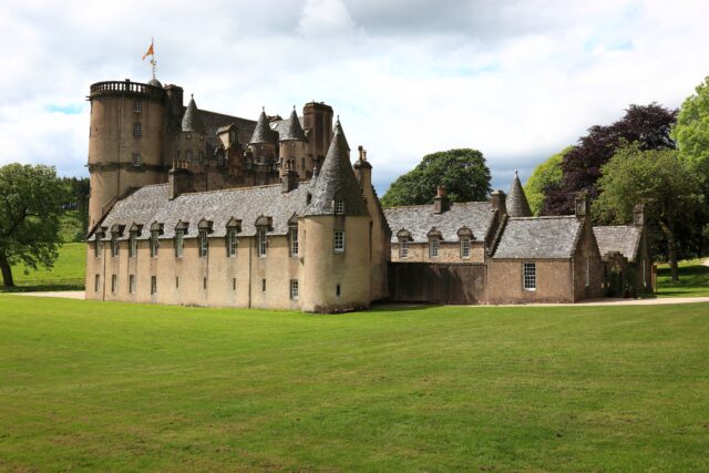 Exterior of Castle Fraser