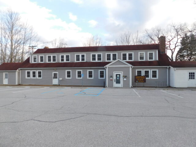 Exterior of the former roadhouse at Times Beach, Missouri