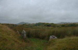 View of King Arthur's Hall on an overcast day