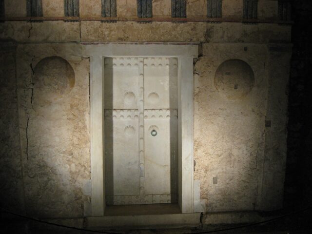 Facade of Tomb III at the Royal Tombs